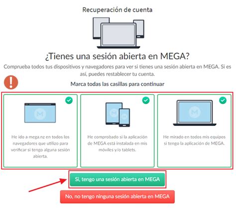 recuperar cuenta mega.